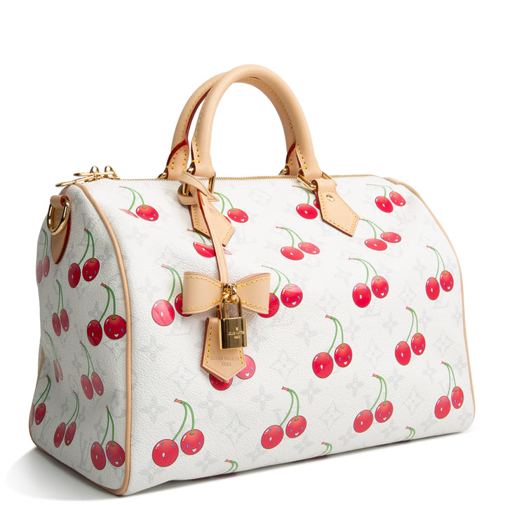 LOUIS VUITTON x Takaski Murakami Monogram Cerises Soft Speedy 30