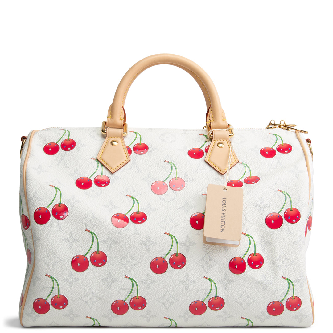 LOUIS VUITTON x Takaski Murakami Monogram Cerises Soft Speedy 30