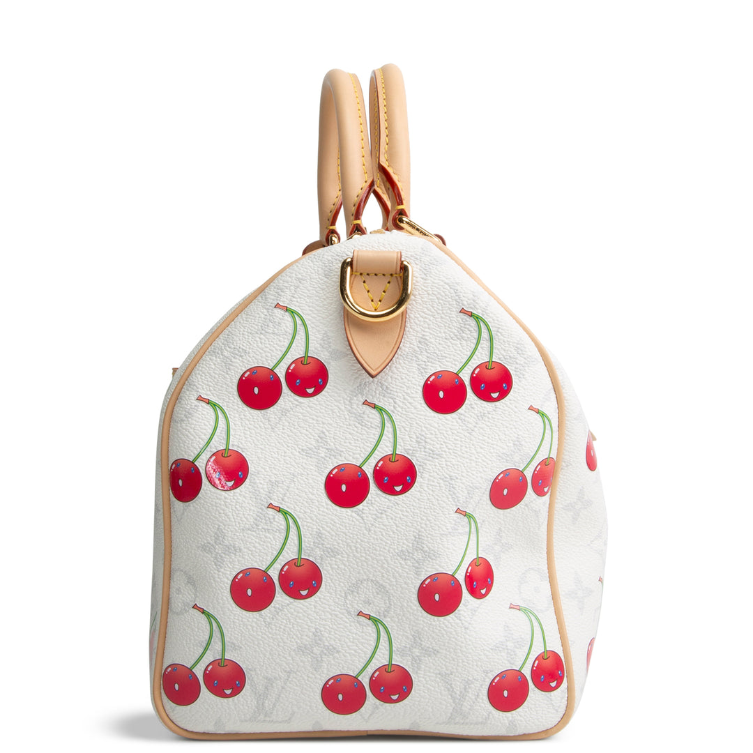 LOUIS VUITTON x Takaski Murakami Monogram Cerises Soft Speedy 30
