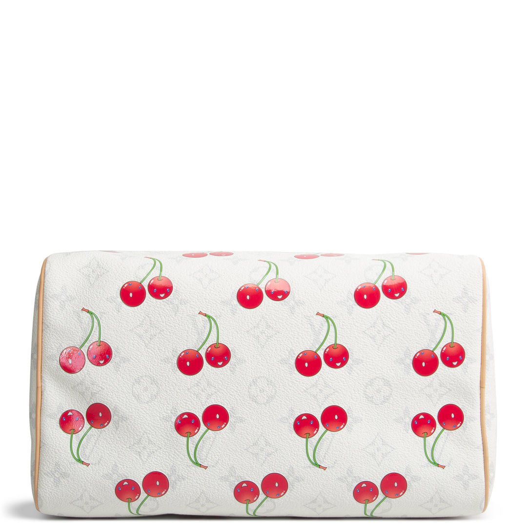 LOUIS VUITTON x Takaski Murakami Monogram Cerises Soft Speedy 30