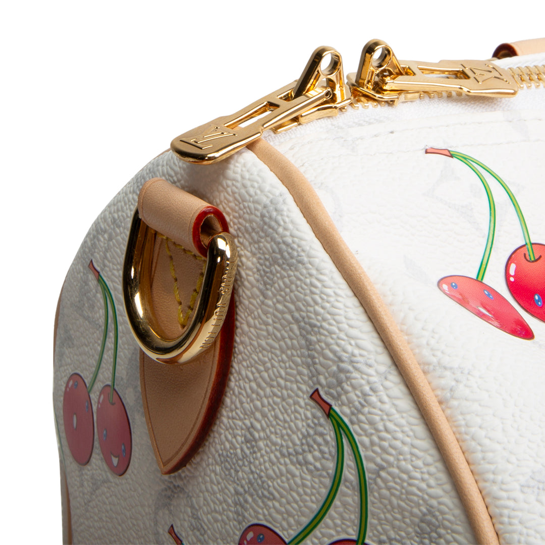 LOUIS VUITTON x Takaski Murakami Monogram Cerises Soft Speedy 30