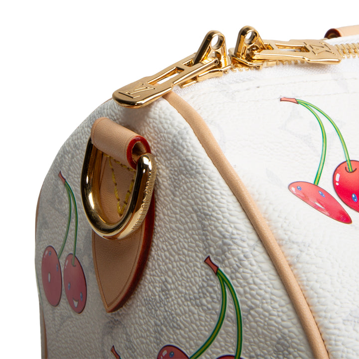 LOUIS VUITTON x Takaski Murakami Monogram Cerises Soft Speedy 30