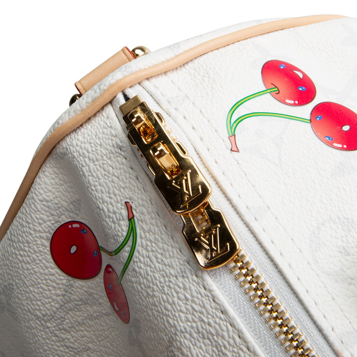 LOUIS VUITTON x Takaski Murakami Monogram Cerises Soft Speedy 30