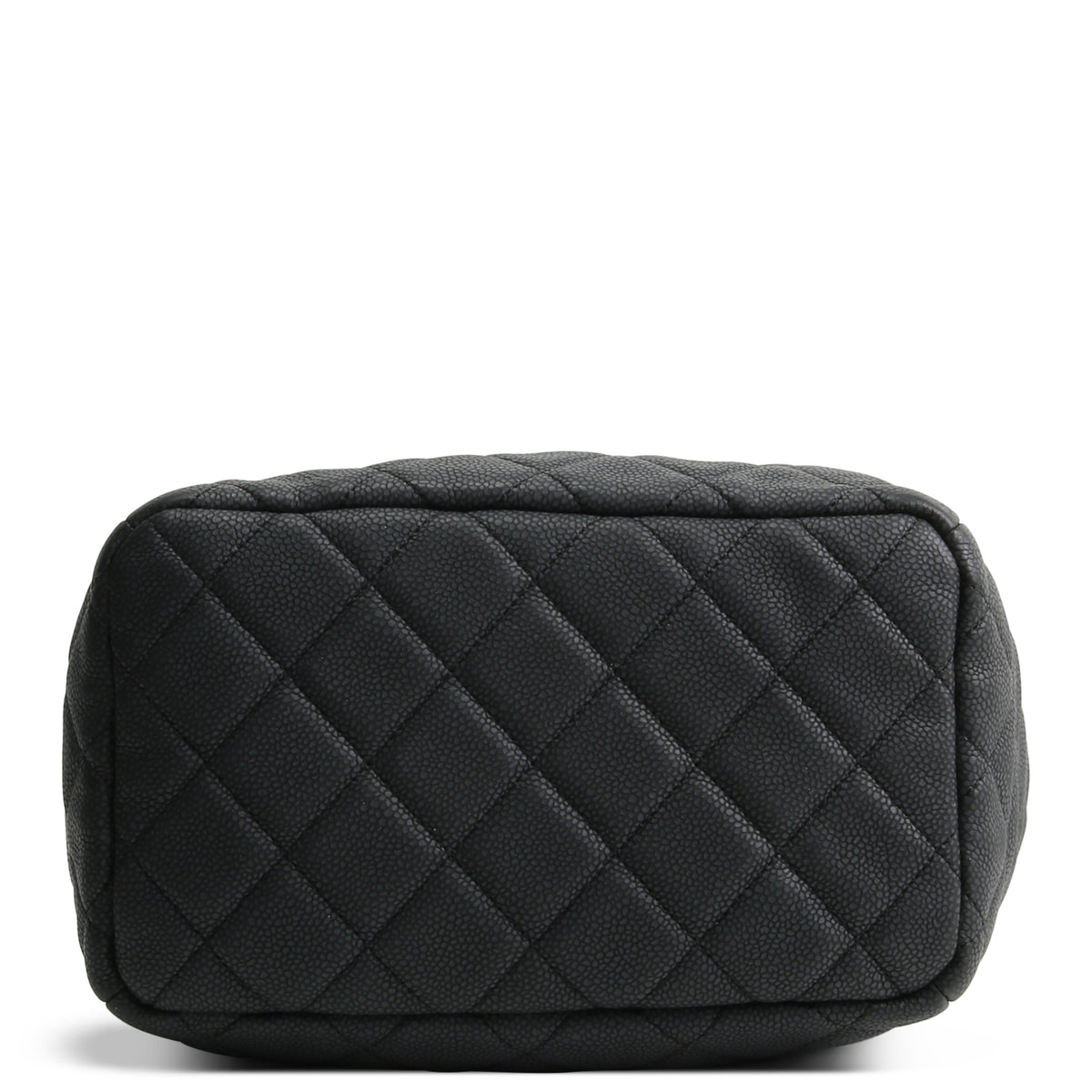 CHANEL Top Handle Bucket Bag w/ Strap - Charcoal