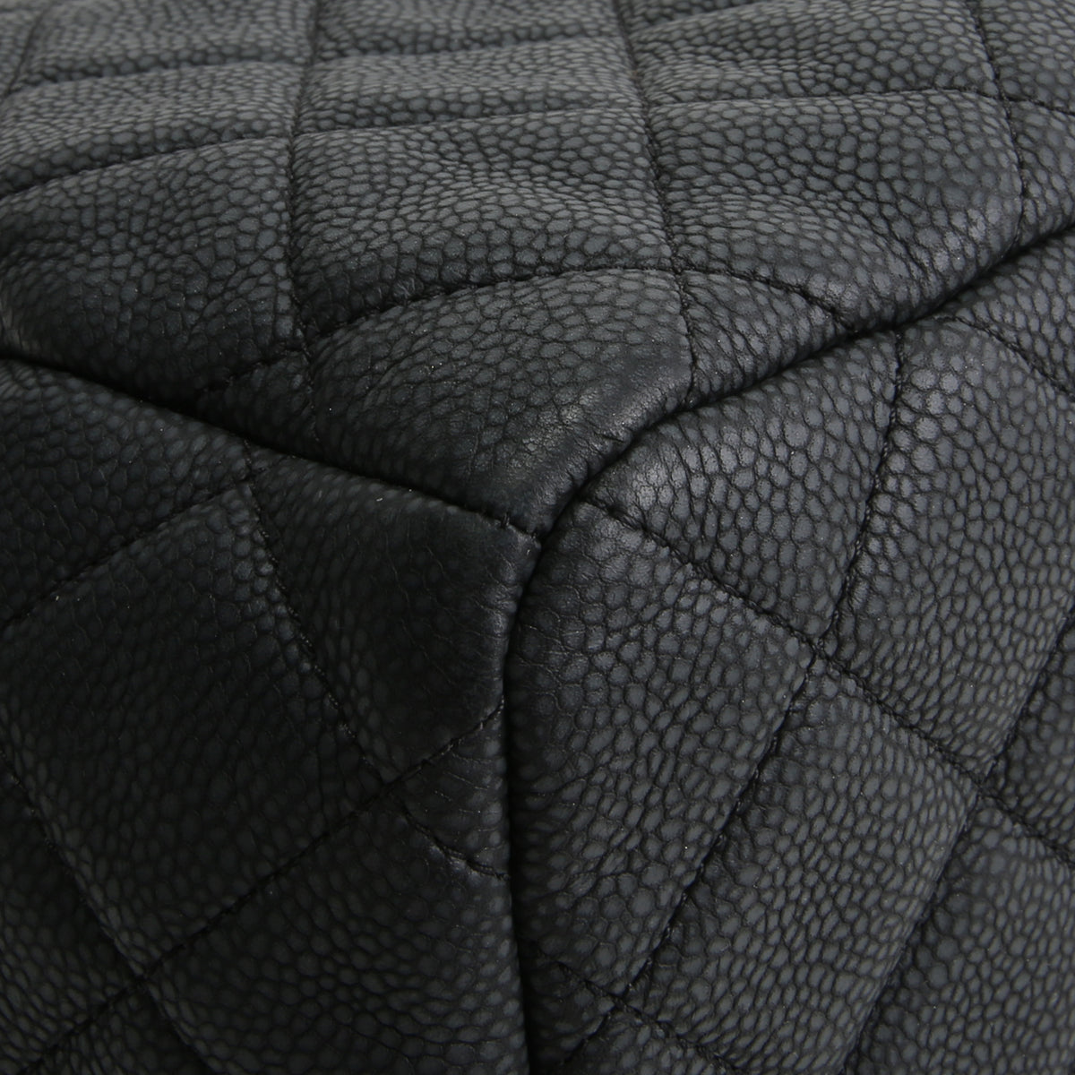 CHANEL Top Handle Bucket Bag w/ Strap - Charcoal