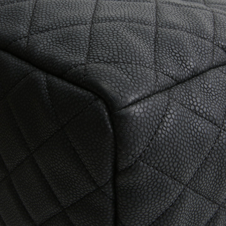 CHANEL Top Handle Bucket Bag w/ Strap - Charcoal