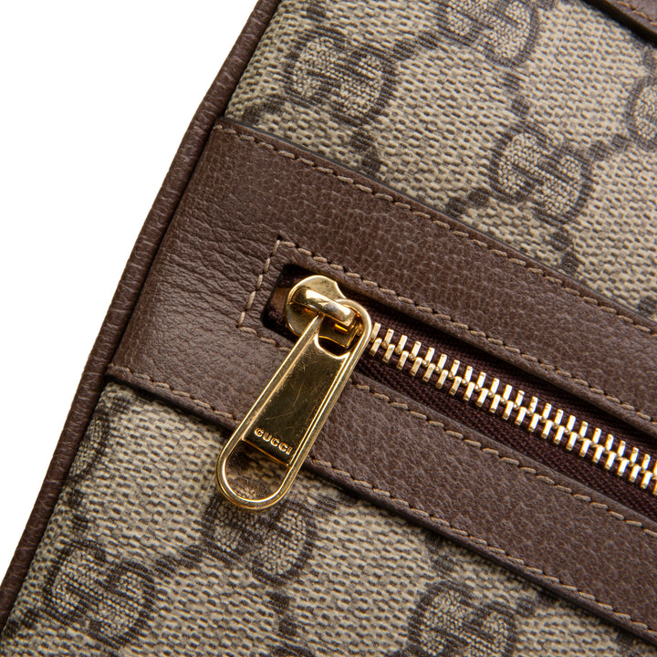 GUCCI GG Supreme Ophidia Pouch - Beige & Ebony