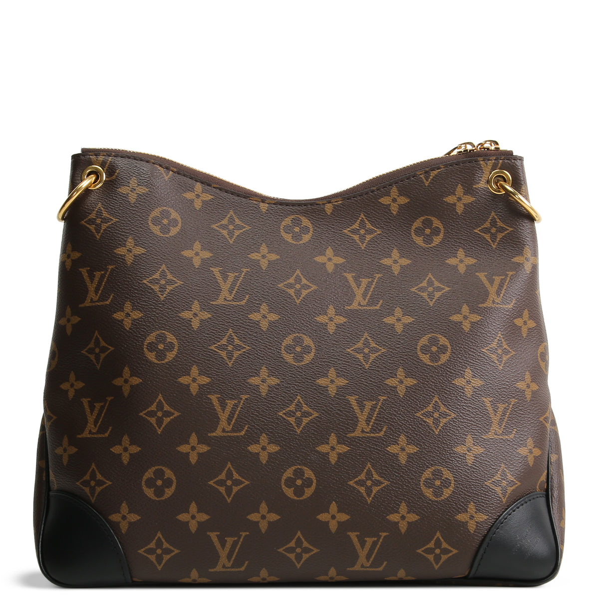 LOUIS VUITTON Monogram Macassar Odeon MM