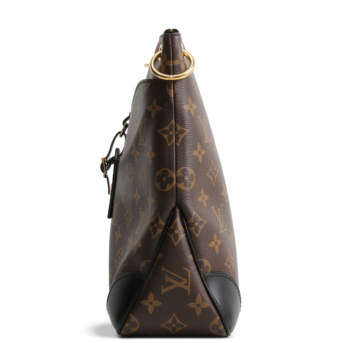 LOUIS VUITTON Monogram Macassar Odeon MM