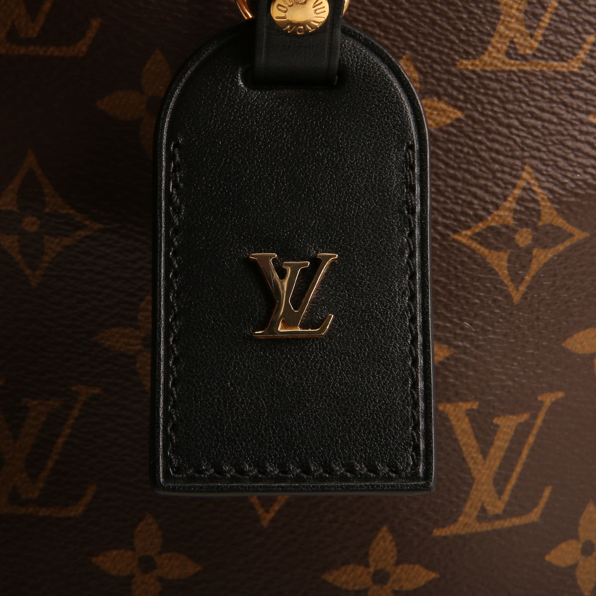 LOUIS VUITTON Monogram Macassar Odeon MM