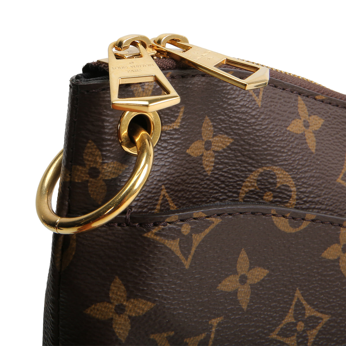LOUIS VUITTON Monogram Macassar Odeon MM