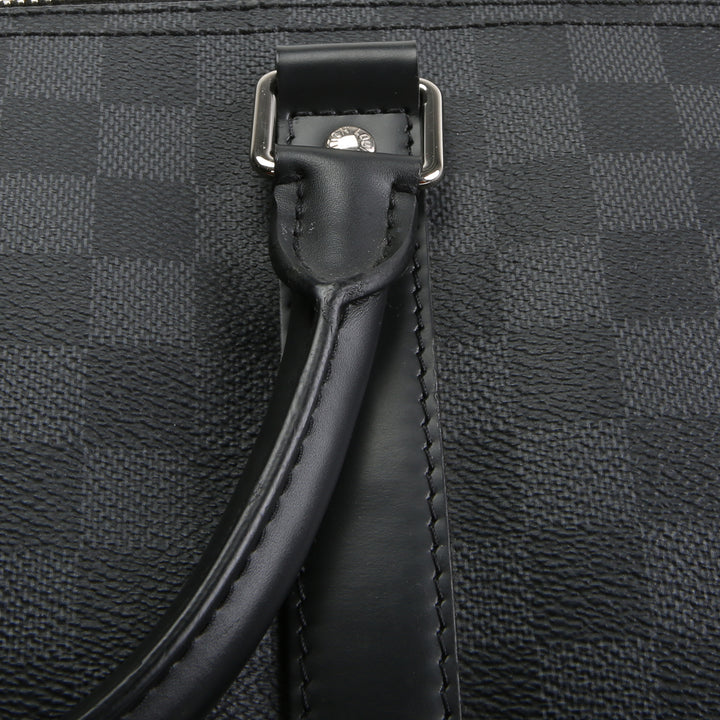 LOUIS VUITTON 55 Keepall - Damier Graphite