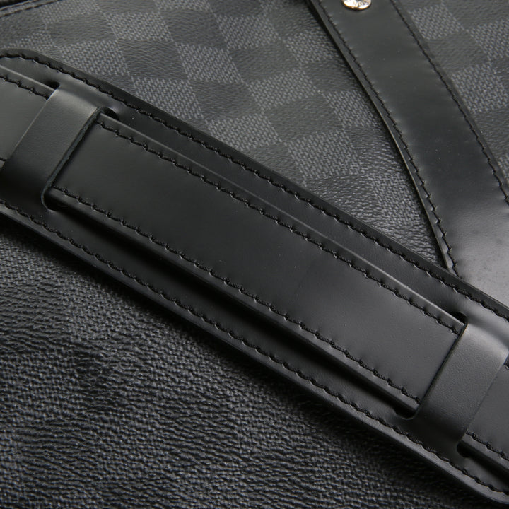 LOUIS VUITTON 55 Keepall - Damier Graphite