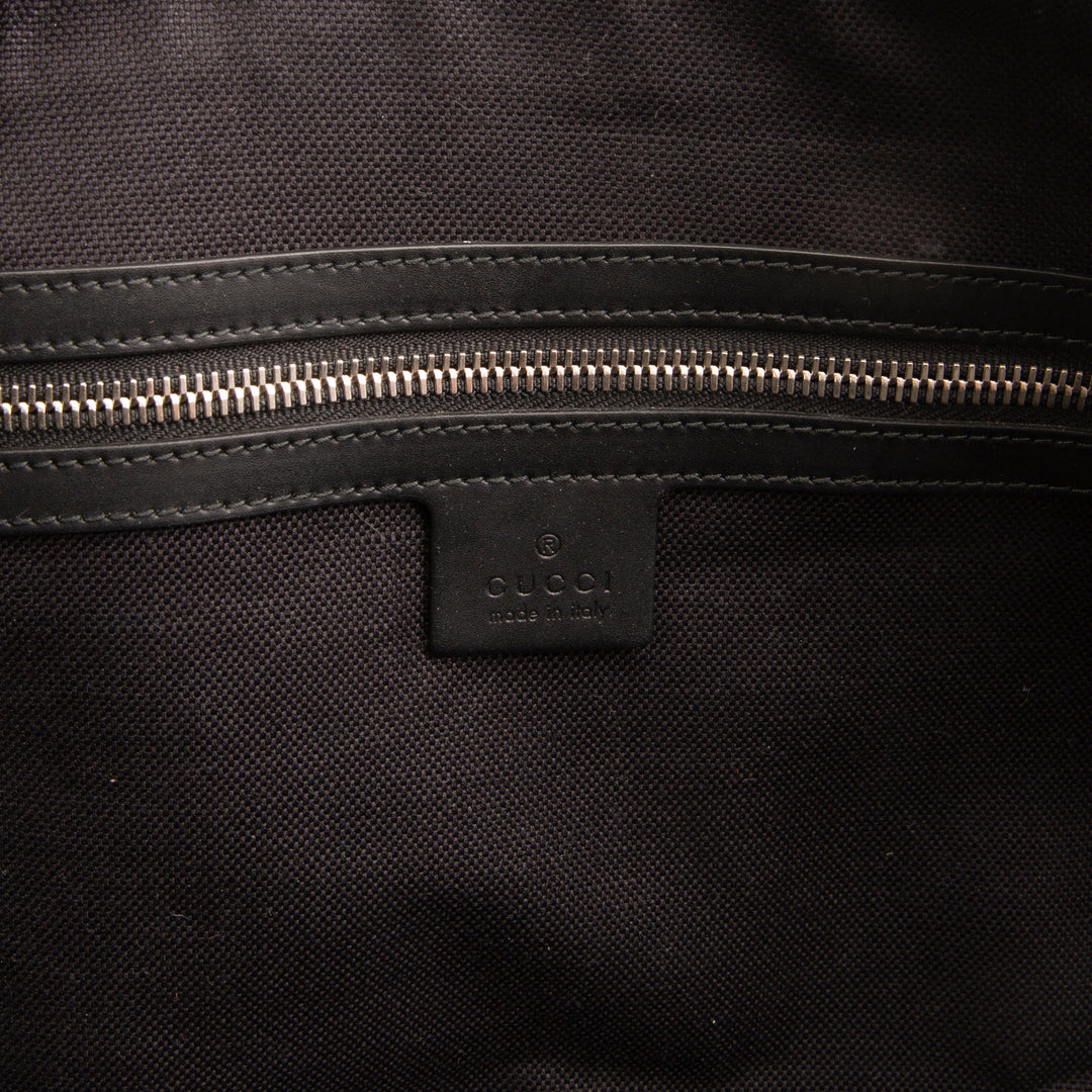GUCCI GG Supreme Tiger Soft Duffle - Black