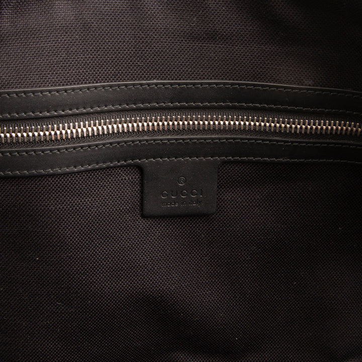 GUCCI GG Supreme Tiger Soft Duffle - Black