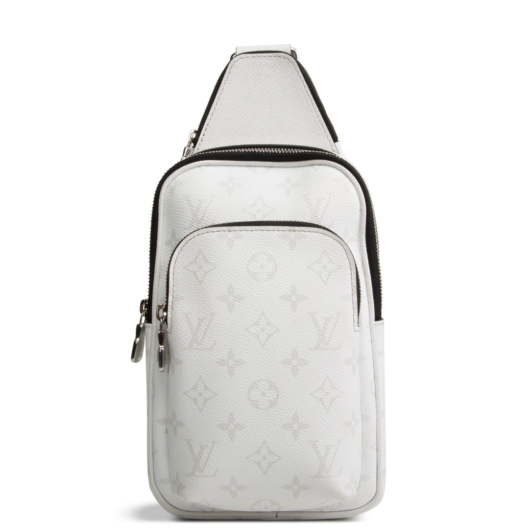 LOUIS VUITTON Taigarama Avenue Sling Bag - White