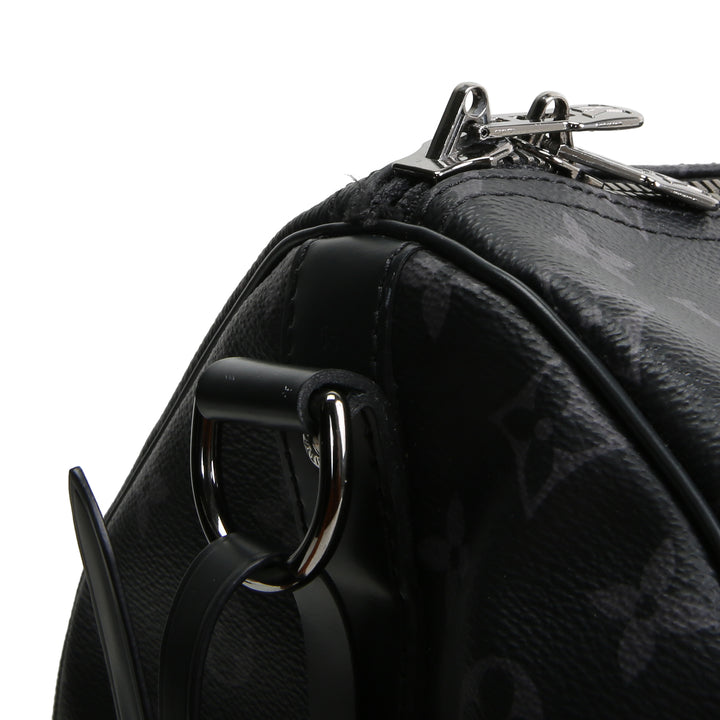 LOUIS VUITTON Monogram Eclipse Keepall Bandouliere 55