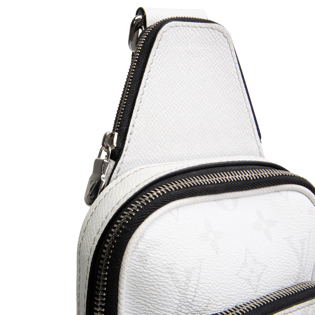 LOUIS VUITTON Taigarama Avenue Sling Bag - White