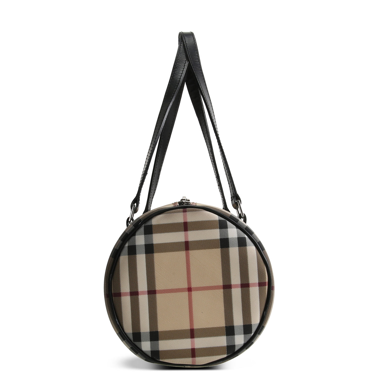 BURBERRY Nova Check Barrel Bag OUTLET FINAL SALE