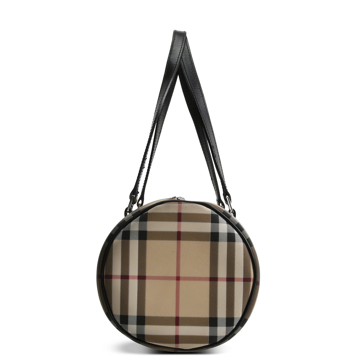 BURBERRY Nova Check Barrel Bag OUTLET FINAL SALE