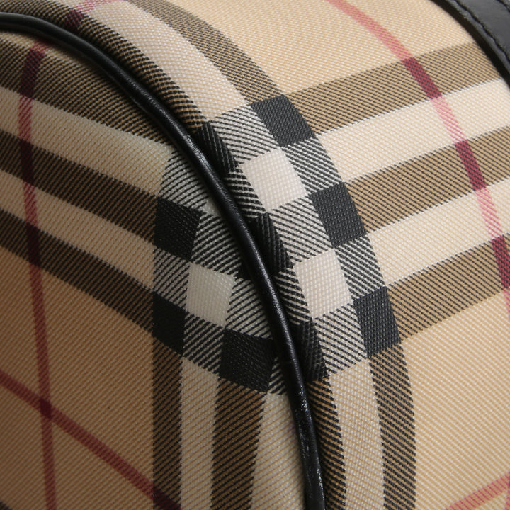 BURBERRY Nova Check Barrel Bag OUTLET FINAL SALE