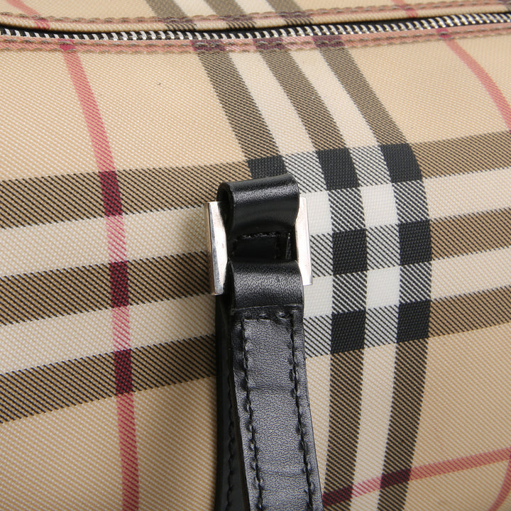 BURBERRY Nova Check Barrel Bag OUTLET FINAL SALE