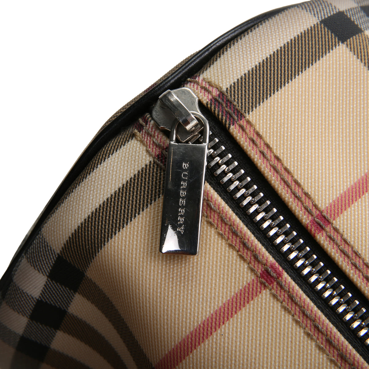 BURBERRY Nova Check Barrel Bag OUTLET FINAL SALE