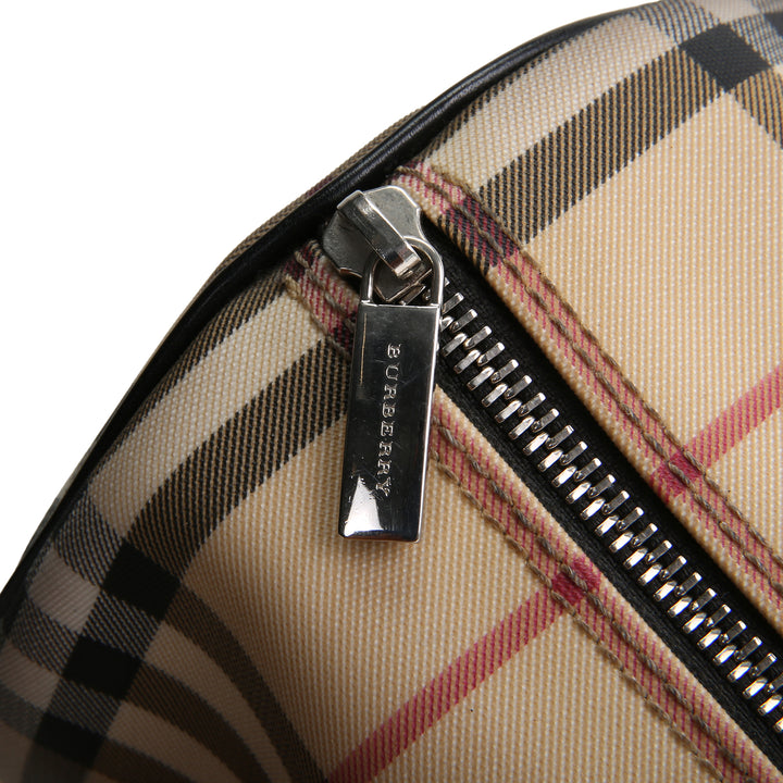 BURBERRY Nova Check Barrel Bag OUTLET FINAL SALE