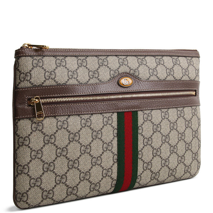 GUCCI GG Supreme Ophidia Pouch