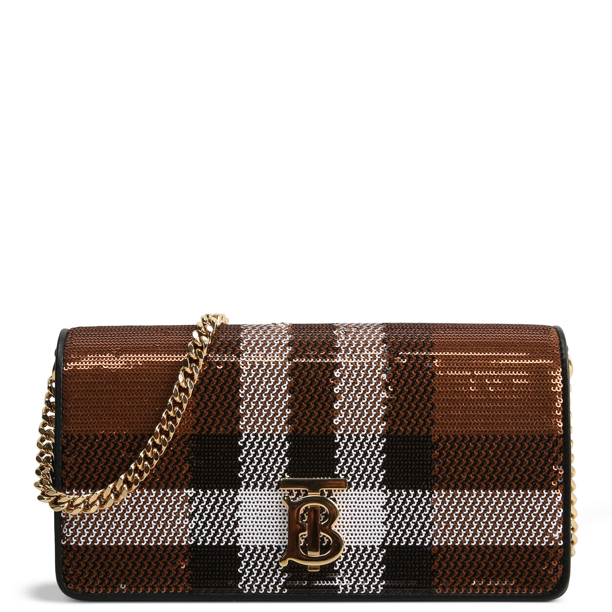 BURBERRY Sequins Lola Wallet On Chain