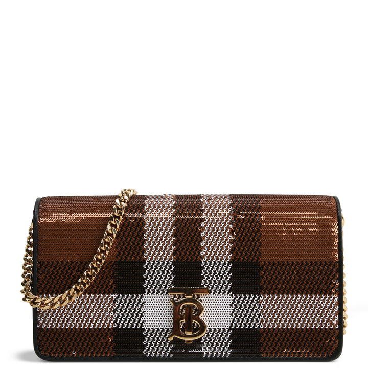 BURBERRY Sequins Lola Wallet On Chain