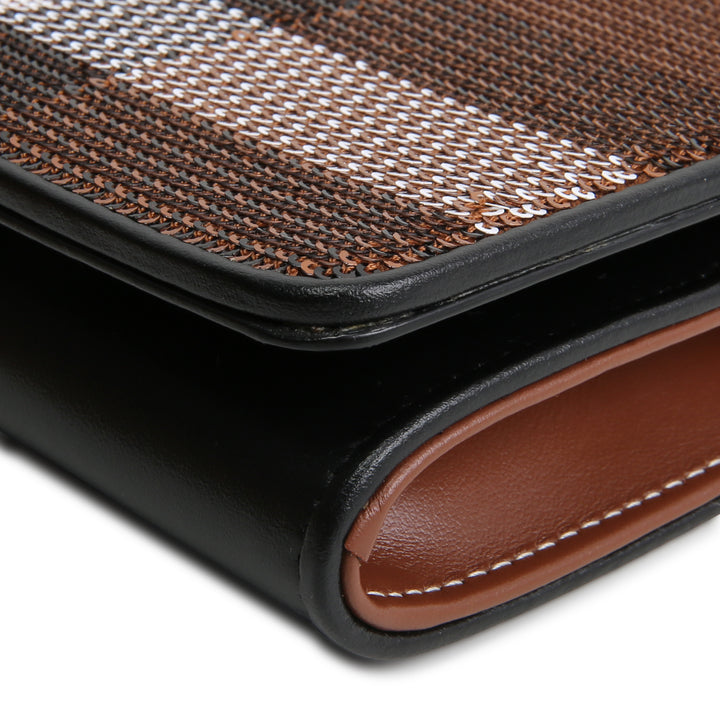 BURBERRY Sequins Lola Wallet On Chain