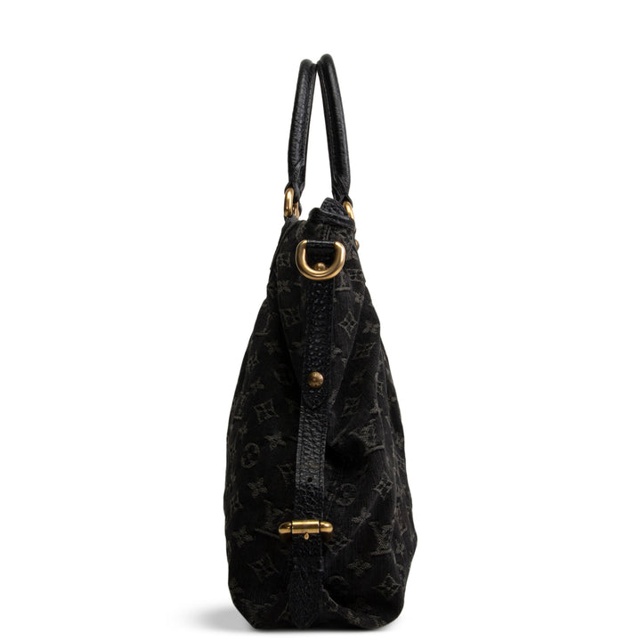 LOUIS VUITTON Monogram Denim Neo Cabby GM - Charcoal
