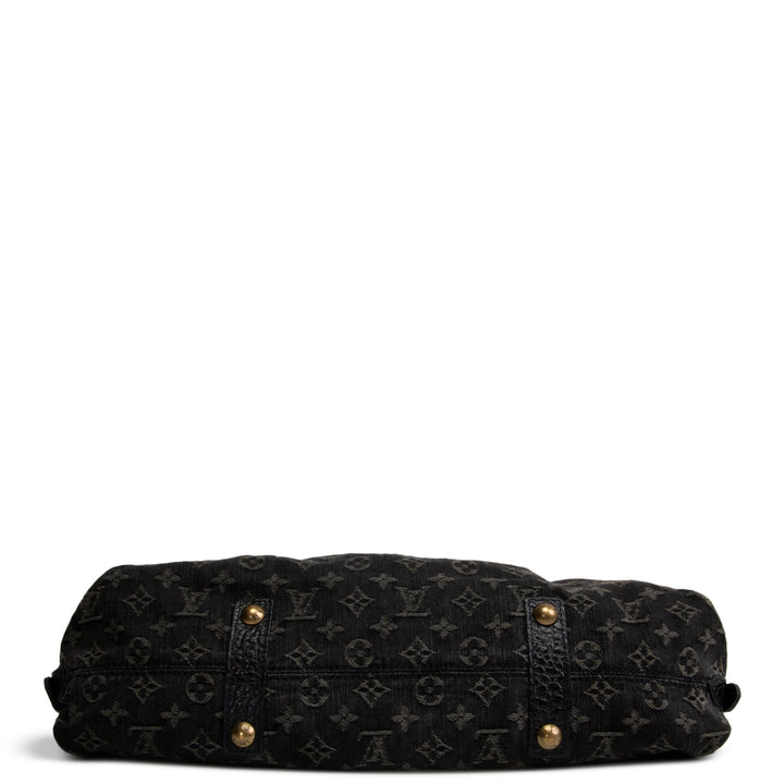 LOUIS VUITTON Monogram Denim Neo Cabby GM - Charcoal