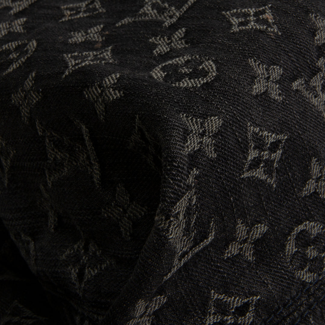 LOUIS VUITTON Monogram Denim Neo Cabby GM - Charcoal