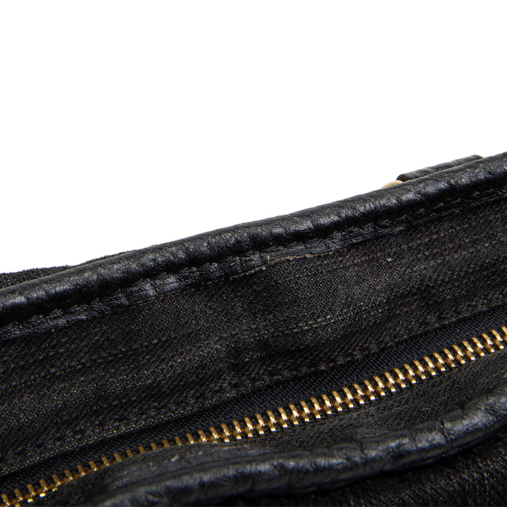 LOUIS VUITTON Monogram Denim Neo Cabby GM - Charcoal