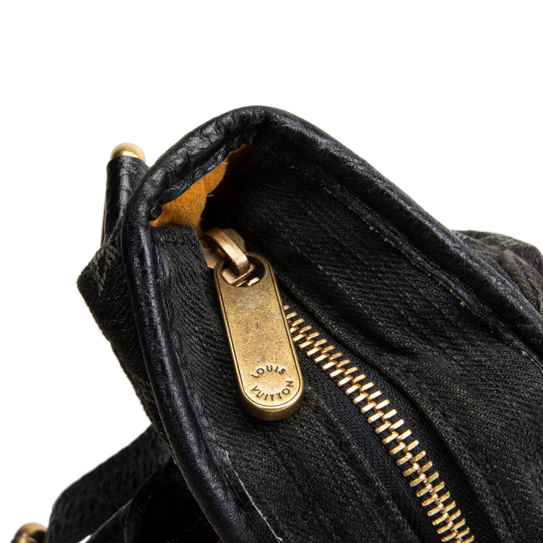 LOUIS VUITTON Monogram Denim Neo Cabby GM - Charcoal