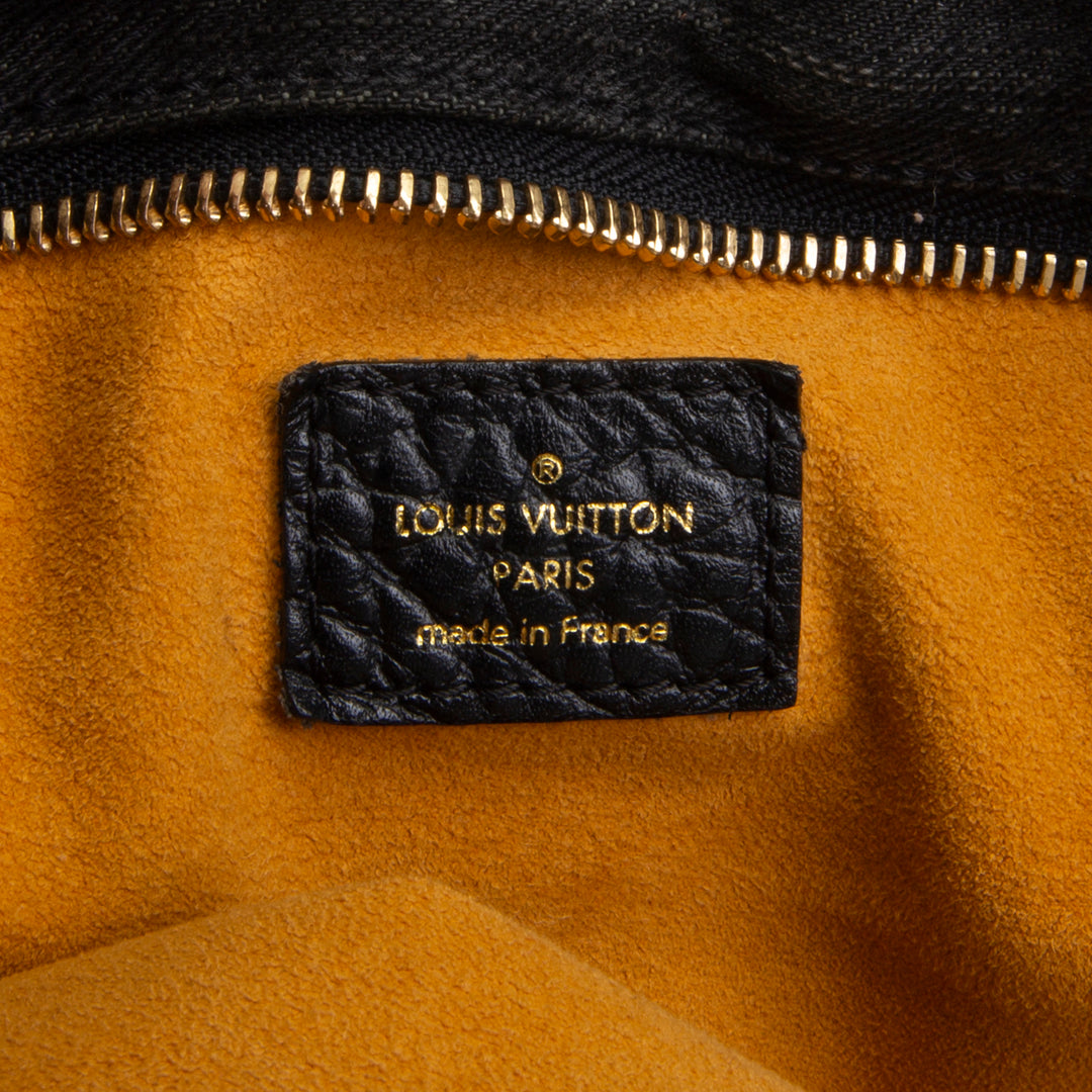 LOUIS VUITTON Monogram Denim Neo Cabby GM - Charcoal
