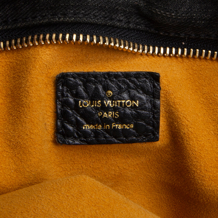 LOUIS VUITTON Monogram Denim Neo Cabby GM - Charcoal