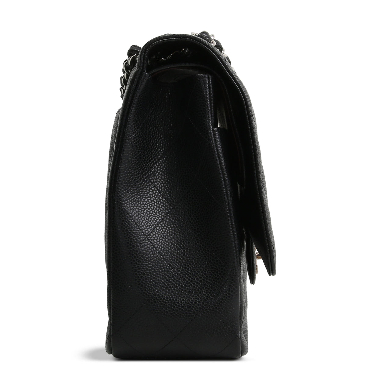 Chanel Classic Caviar Maxi Double Flap Shoulder Bag