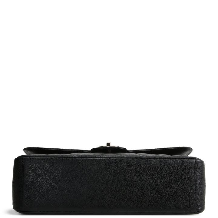 Chanel Classic Caviar Maxi Double Flap Shoulder Bag