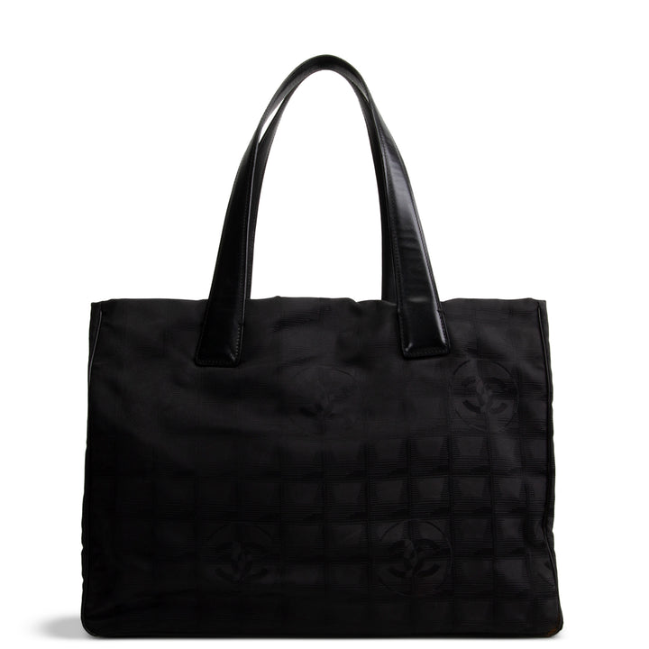 CHANEL Nylon Travel Ligne Tote - Black - OUTLET FINAL SALE