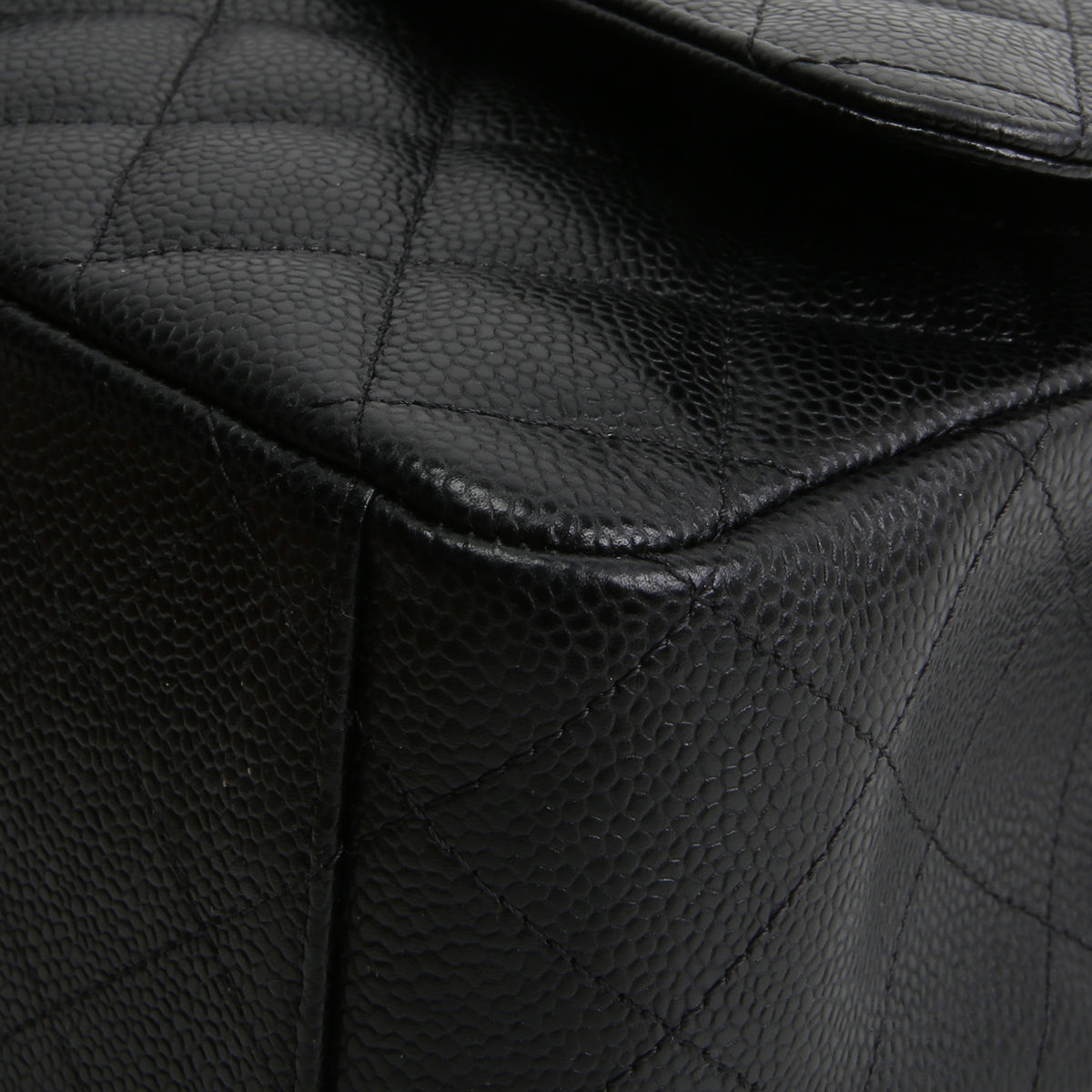 Chanel Classic Caviar Maxi Double Flap Shoulder Bag