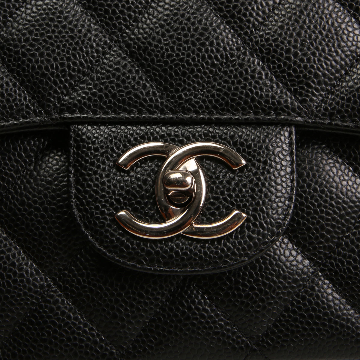 Chanel Classic Caviar Maxi Double Flap Shoulder Bag