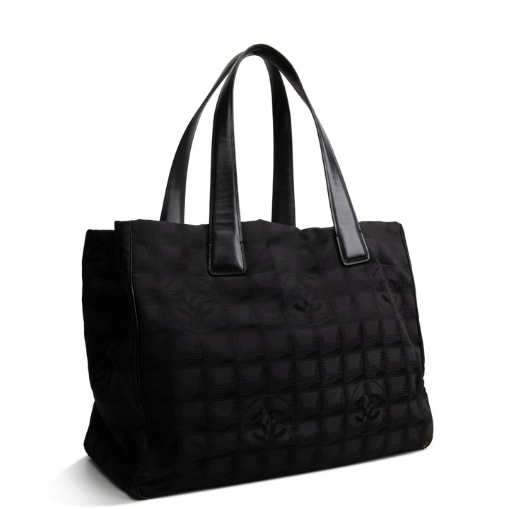 CHANEL Nylon Travel Ligne Tote - Black - OUTLET FINAL SALE