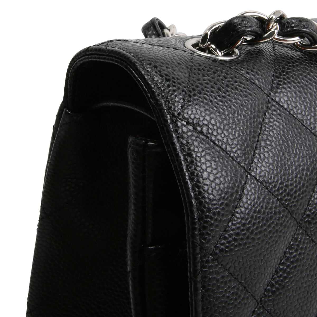 Chanel Classic Caviar Maxi Double Flap Shoulder Bag