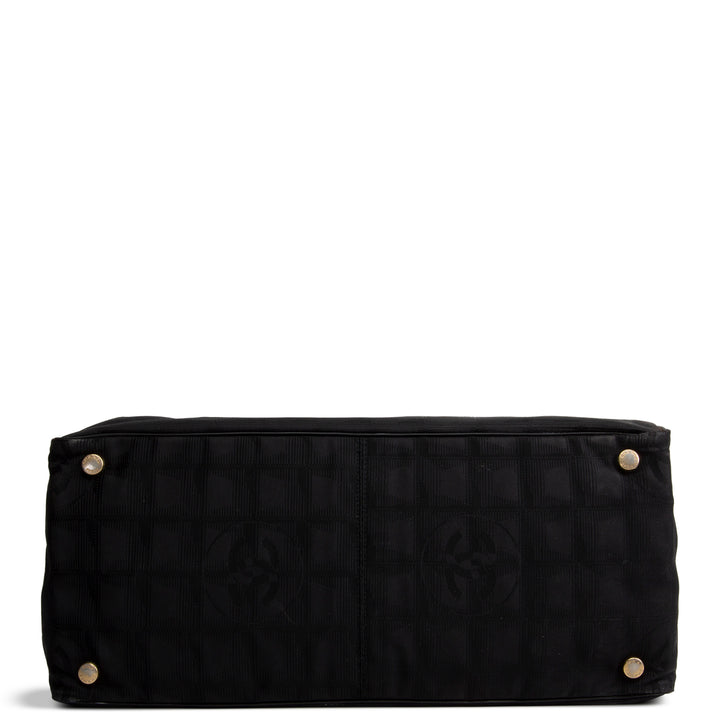 CHANEL Nylon Travel Ligne Tote - Black - OUTLET FINAL SALE