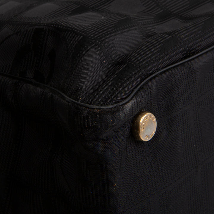 CHANEL Nylon Travel Ligne Tote - Black - OUTLET FINAL SALE
