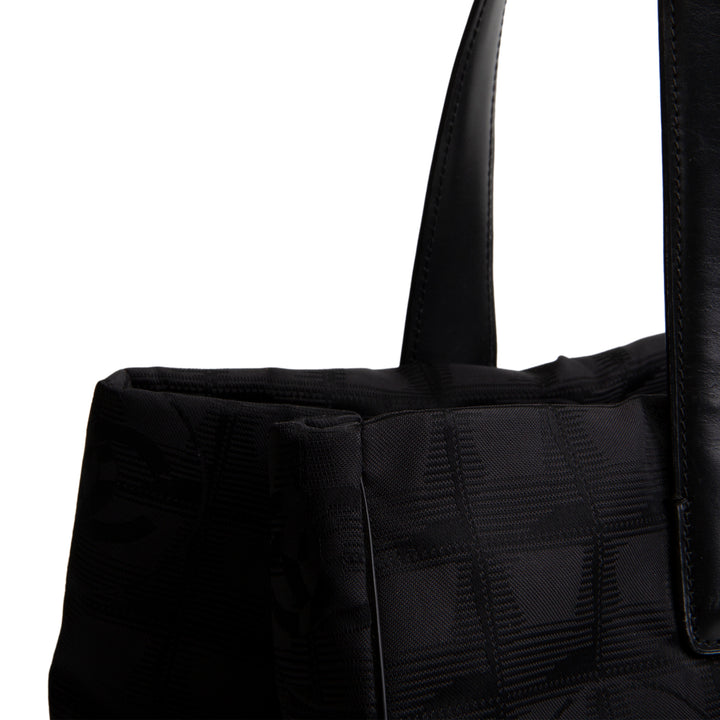 CHANEL Nylon Travel Ligne Tote - Black - OUTLET FINAL SALE