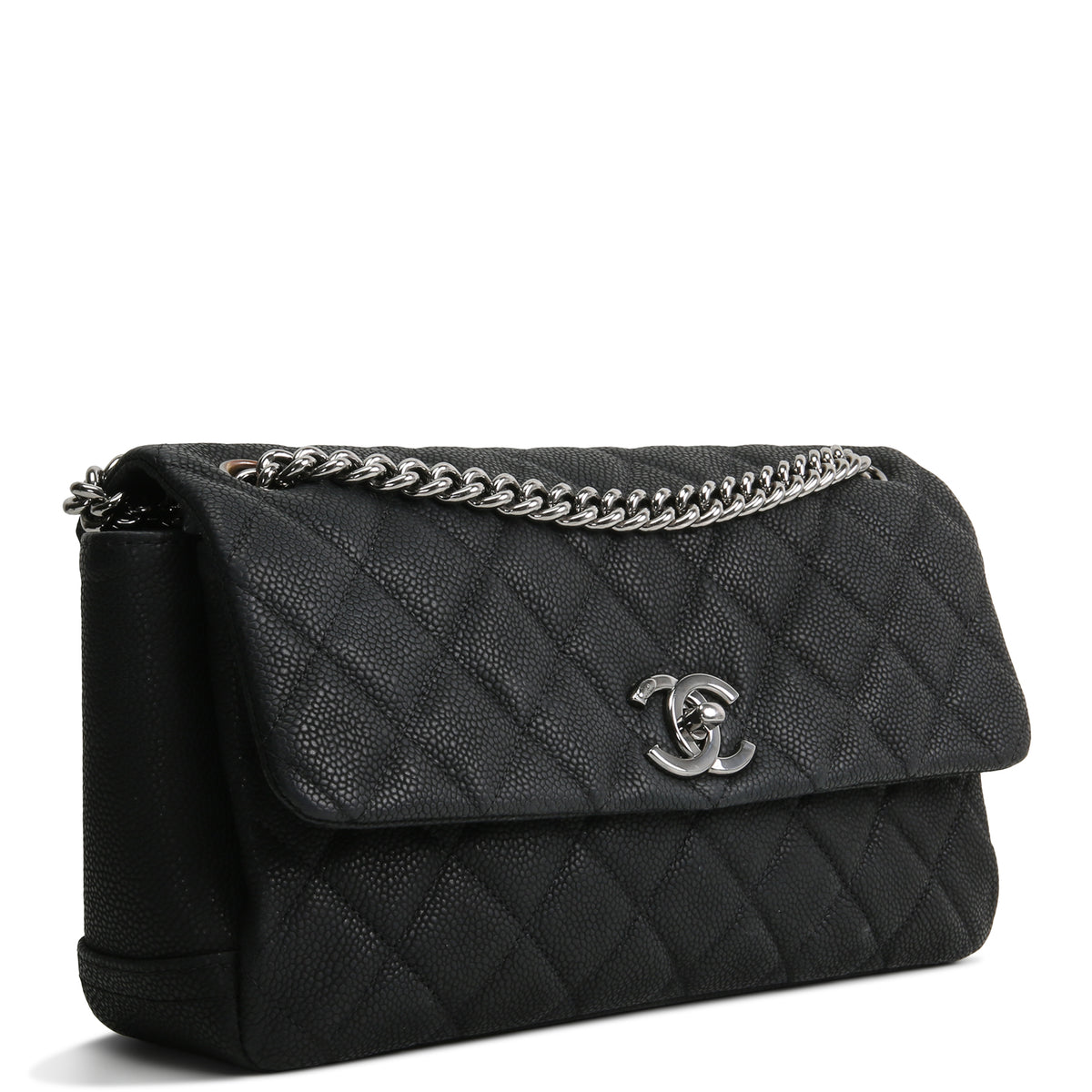 CHANEL Quilted Flap Bag - Black OUTLET FINAL SALE